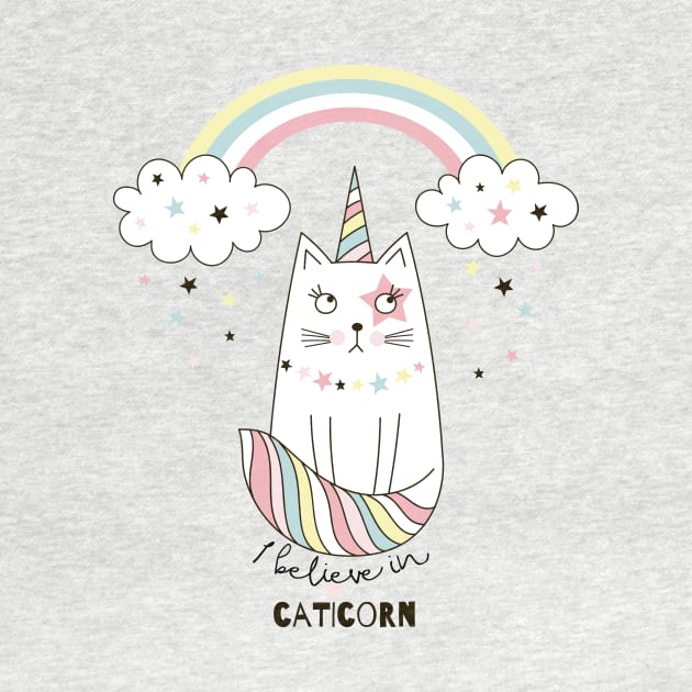 I believe in caticorn by peggieprints